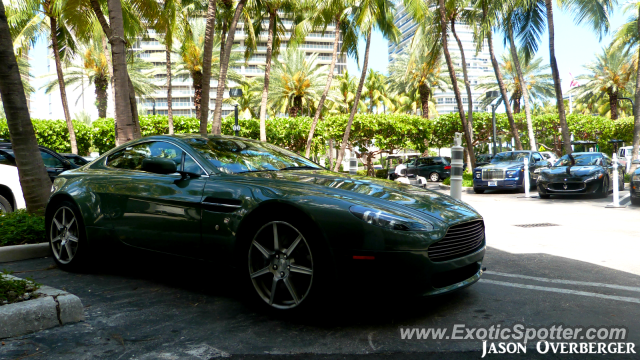 Aston Martin Vantage spotted in Bal Harbour, Florida