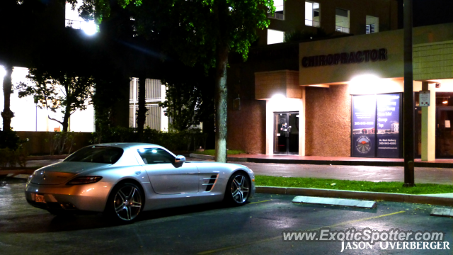 Mercedes SLS AMG spotted in Bal Harbour, Florida