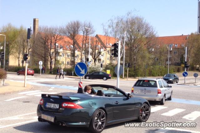 Jaguar XKR-S spotted in Birkerød, Denmark