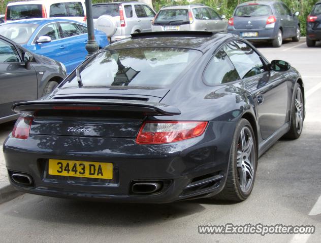 Porsche 911 Turbo spotted in Almancil, Portugal