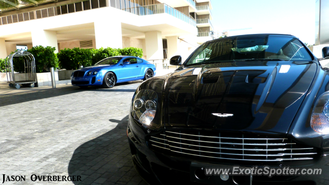 Aston Martin DBS spotted in Bal Harbour, Florida