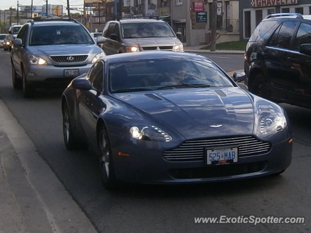 Aston Martin Vantage spotted in Toronto, Canada