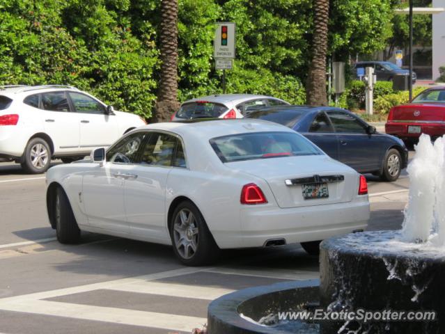 Rolls Royce Ghost spotted in Bal Harbour, Florida