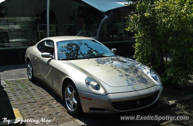 Ferrari 612 spotted in Mexico City, Mexico