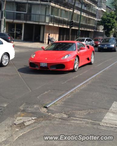 Ferrari F430 spotted in Mexico City, Mexico