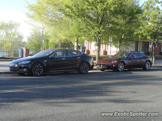 Tesla Model S spotted in Red Bank, New Jersey