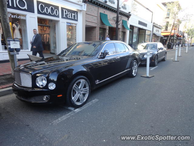 Bentley Mulsanne spotted in Red Bank, New Jersey