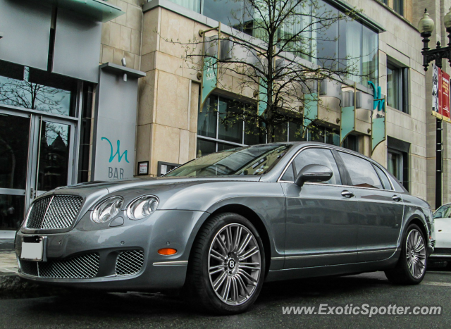 Bentley Continental spotted in Boston, Massachusetts