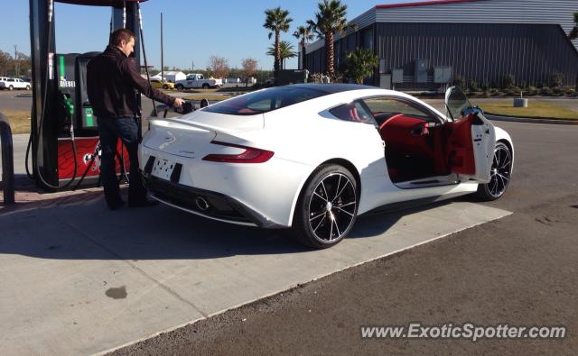 Aston Martin Vanquish spotted in West Bank, Louisiana