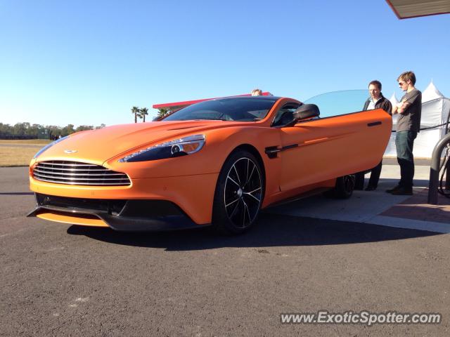 Aston Martin Vanquish spotted in West Bank, Louisiana