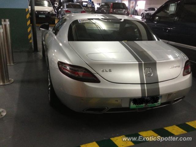 Mercedes SLS AMG spotted in Paranaque, Philippines