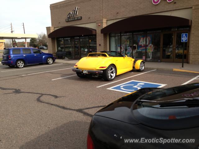 Plymouth Prowler spotted in Cherry creek, Colorado