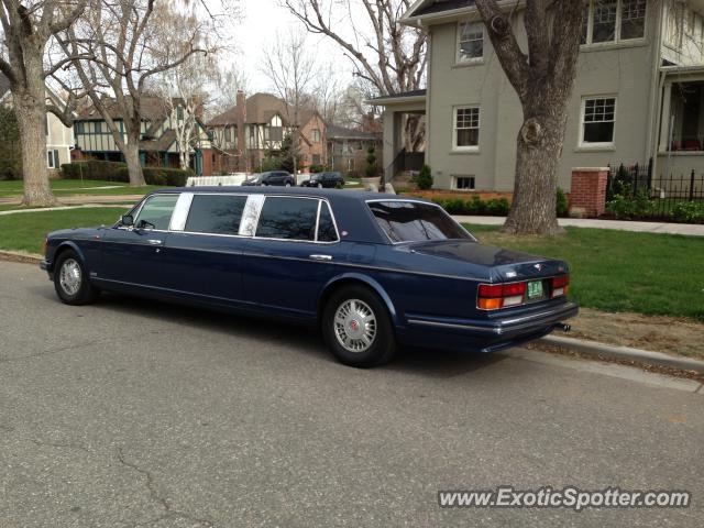 Bentley Turbo R spotted in Cherry creek, Colorado