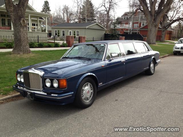 Bentley Turbo R spotted in Cherry creek, Colorado