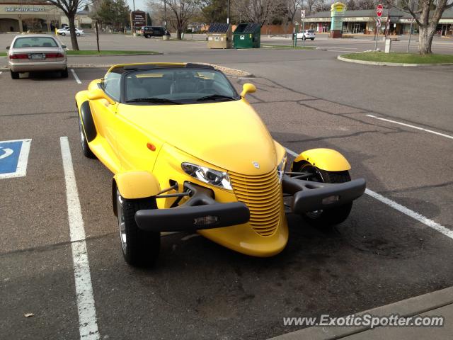Plymouth Prowler spotted in Cherry creek, Colorado