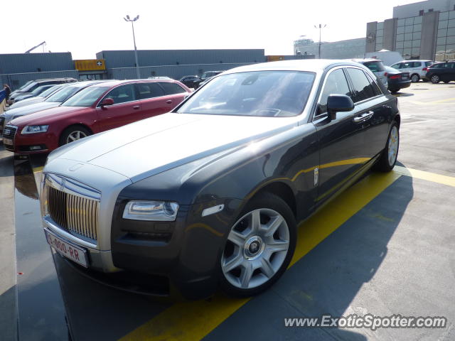Rolls Royce Ghost spotted in Zaventem, Belgium