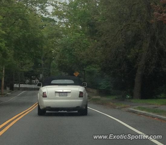 Rolls Royce Phantom spotted in Newton, Massachusetts