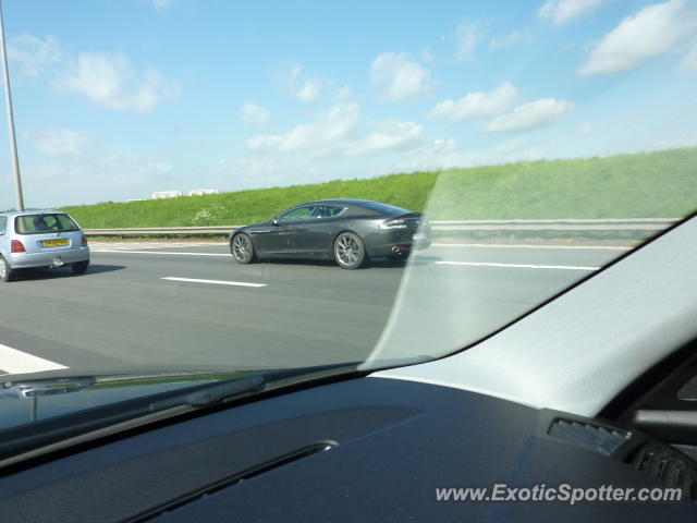 Aston Martin Rapide spotted in Brussels, Belgium
