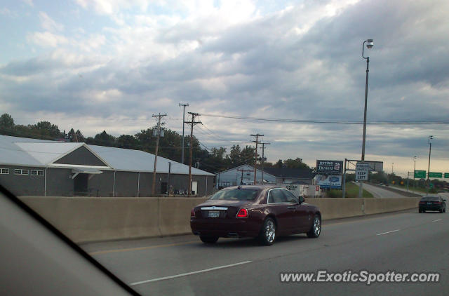 Rolls Royce Ghost spotted in Newark, Ohio