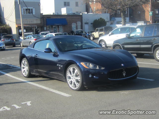 Maserati GranCabrio spotted in RYE, New York
