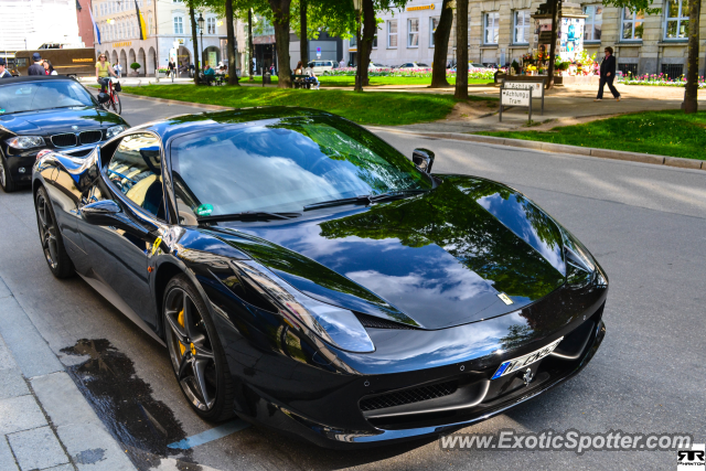 Ferrari 458 Italia spotted in Munich, Germany