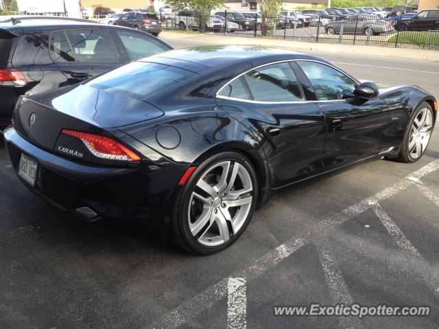 Fisker Karma spotted in Montreal, Canada