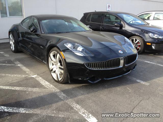 Fisker Karma spotted in Montreal, Canada
