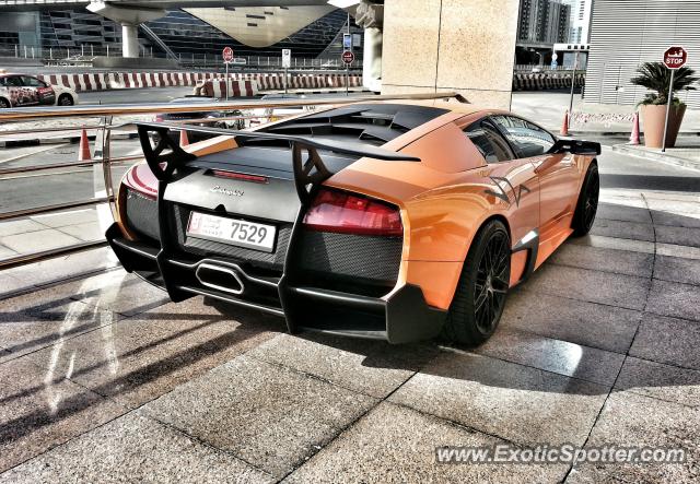 Lamborghini Murcielago spotted in Dubai, United Arab Emirates