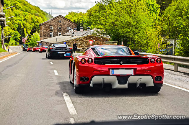 Ferrari Enzo spotted in Rheinboellen, Germany
