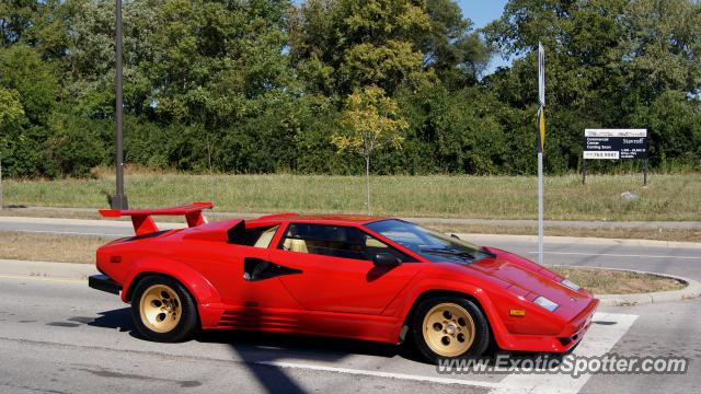 Lamborghini Countach spotted in Dublin, Ohio
