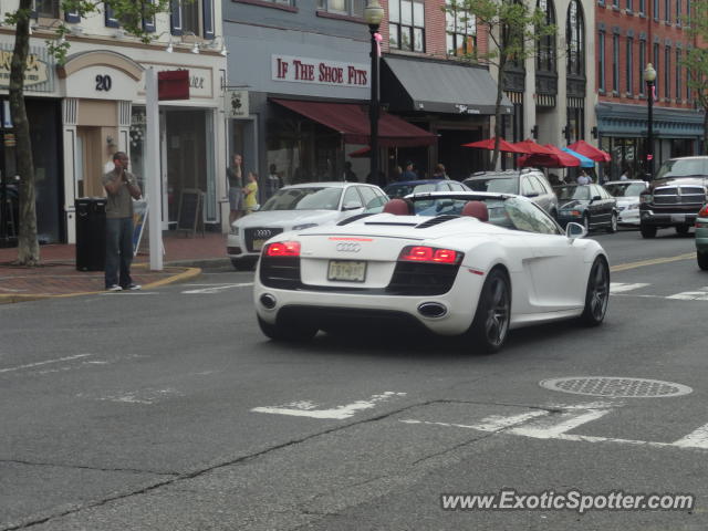 Audi R8 spotted in Red Bank, New Jersey