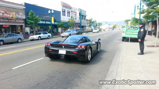 Ferrari Enzo spotted in Alameda, California