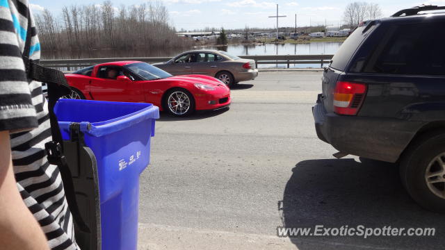Chevrolet Corvette Z06 spotted in Timmins, Canada