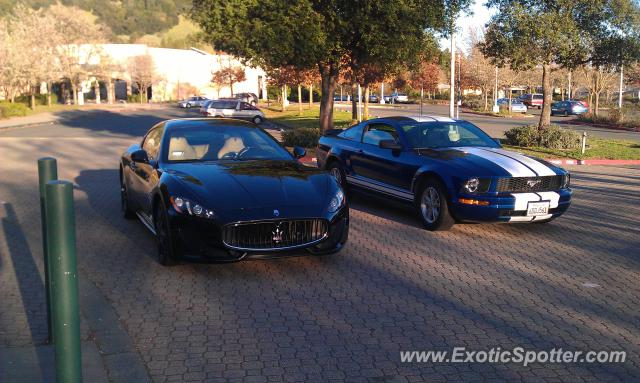 Maserati GranTurismo spotted in Santa Rosa, California