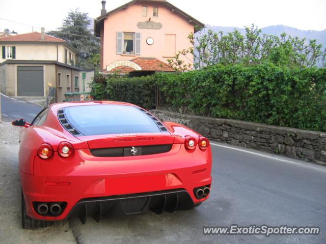 Ferrari F430 spotted in Lac Como, Italy