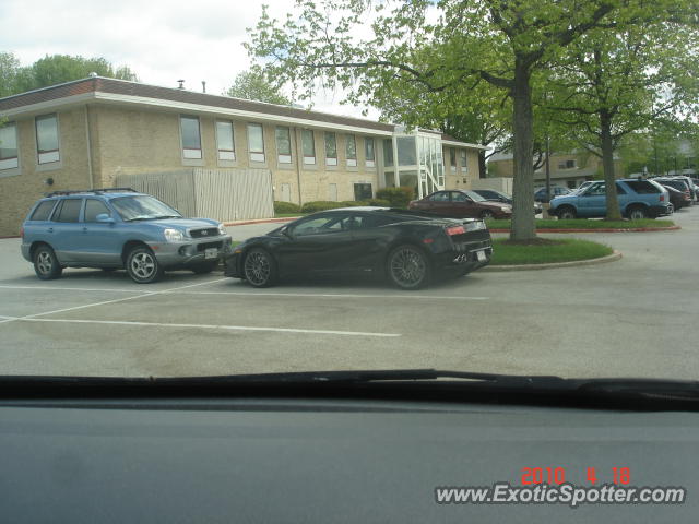 Lamborghini Gallardo spotted in Columbia, Maryland