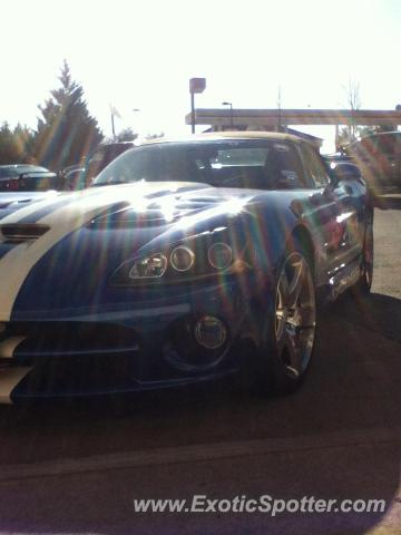 Dodge Viper spotted in Laurel, Maryland