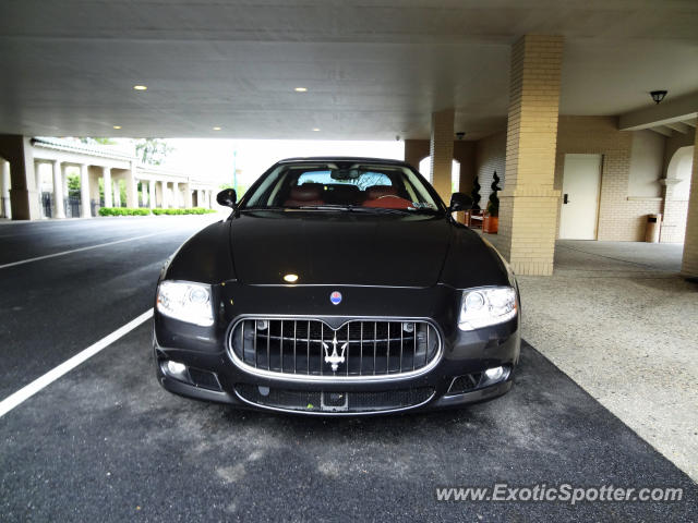 Maserati Quattroporte spotted in Hershey, Pennsylvania