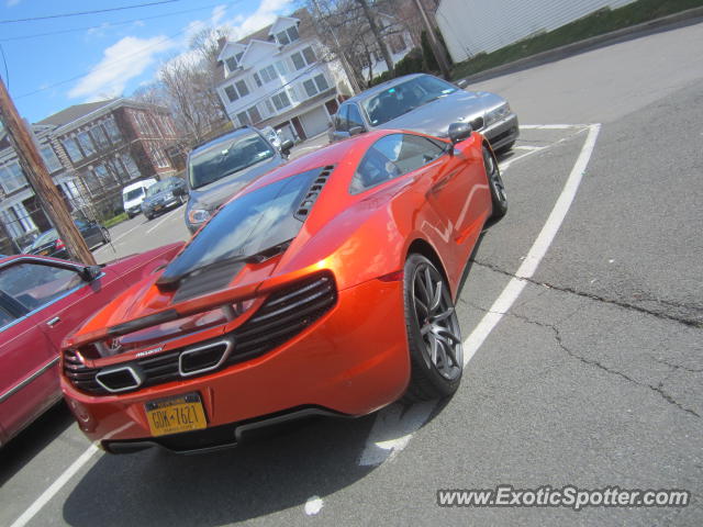 Mclaren MP4-12C spotted in RYE, New York