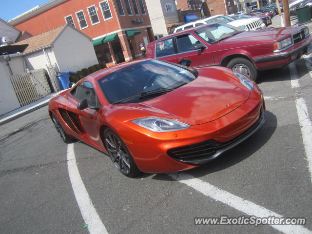 Mclaren MP4-12C spotted in Rye, New York
