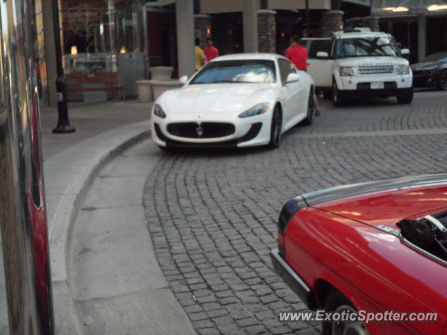 Maserati GranTurismo spotted in Denver, Colorado
