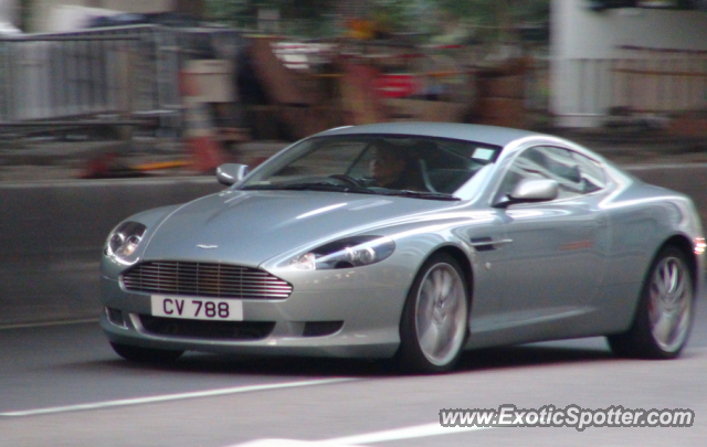 Aston Martin DB9 spotted in Hong Kong, China