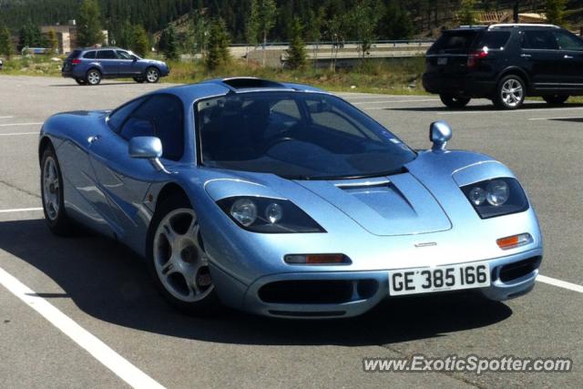 Mclaren F1 spotted in Breckenridge, Colorado