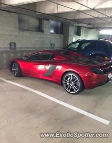 Mclaren MP4-12C spotted in Downtown Dallas, Texas