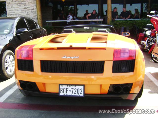 Lamborghini Gallardo spotted in Lewisville, Texas
