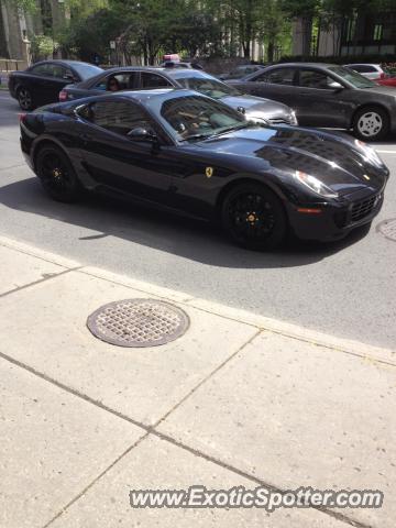 Ferrari 599GTB spotted in Montreal, Canada