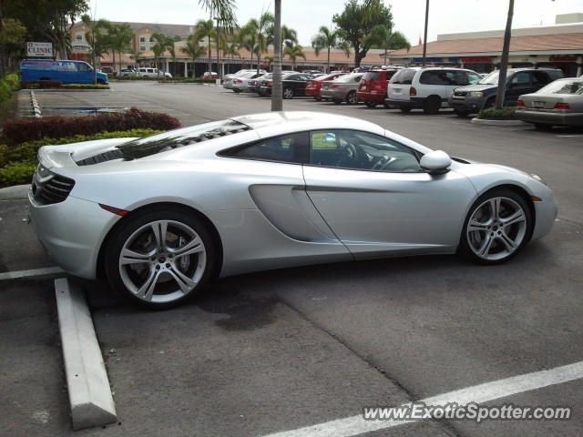 Mclaren MP4-12C spotted in Ft. Lauderdale, Florida