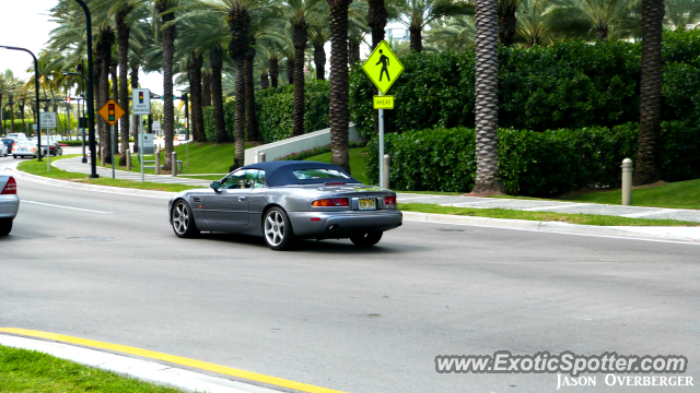 Aston Martin DB7 spotted in Bal Harbour, Florida