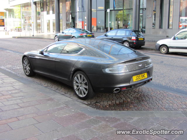Aston Martin Rapide spotted in Glasgow, United Kingdom
