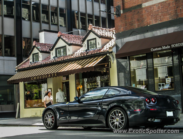 Ferrari 612 spotted in Boston, Massachusetts